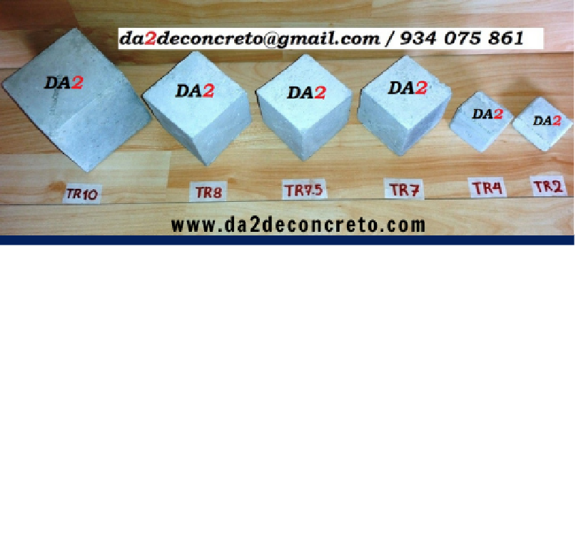 Imagen del producto Dados de concreto